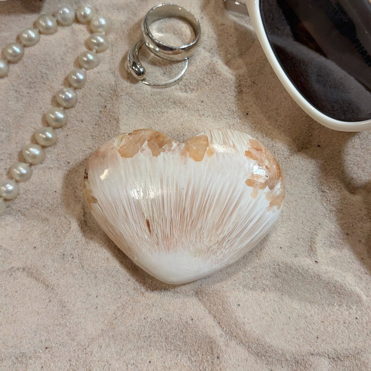 Scolecite Hearts (Choose Your Own)