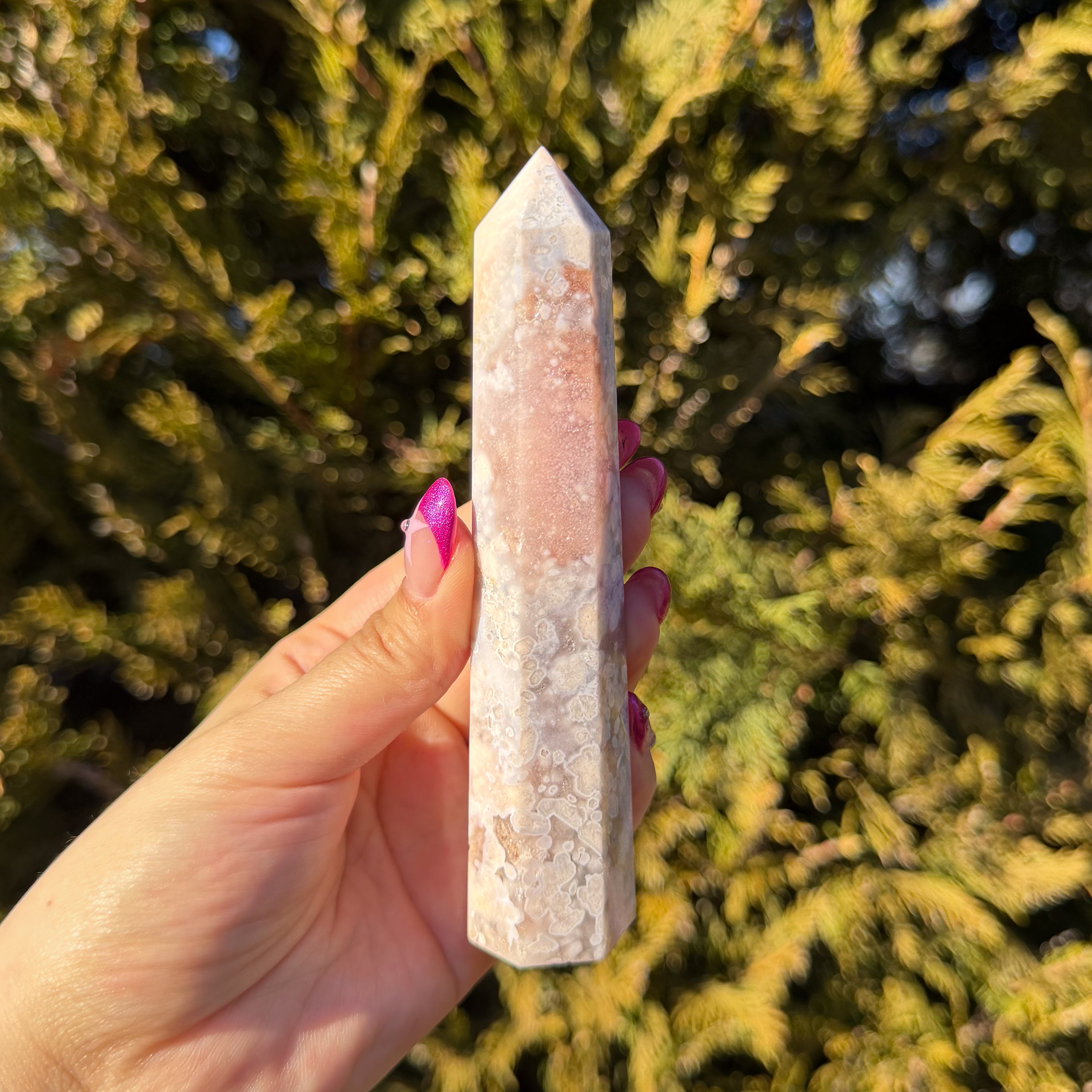 Flower Agate Tower J