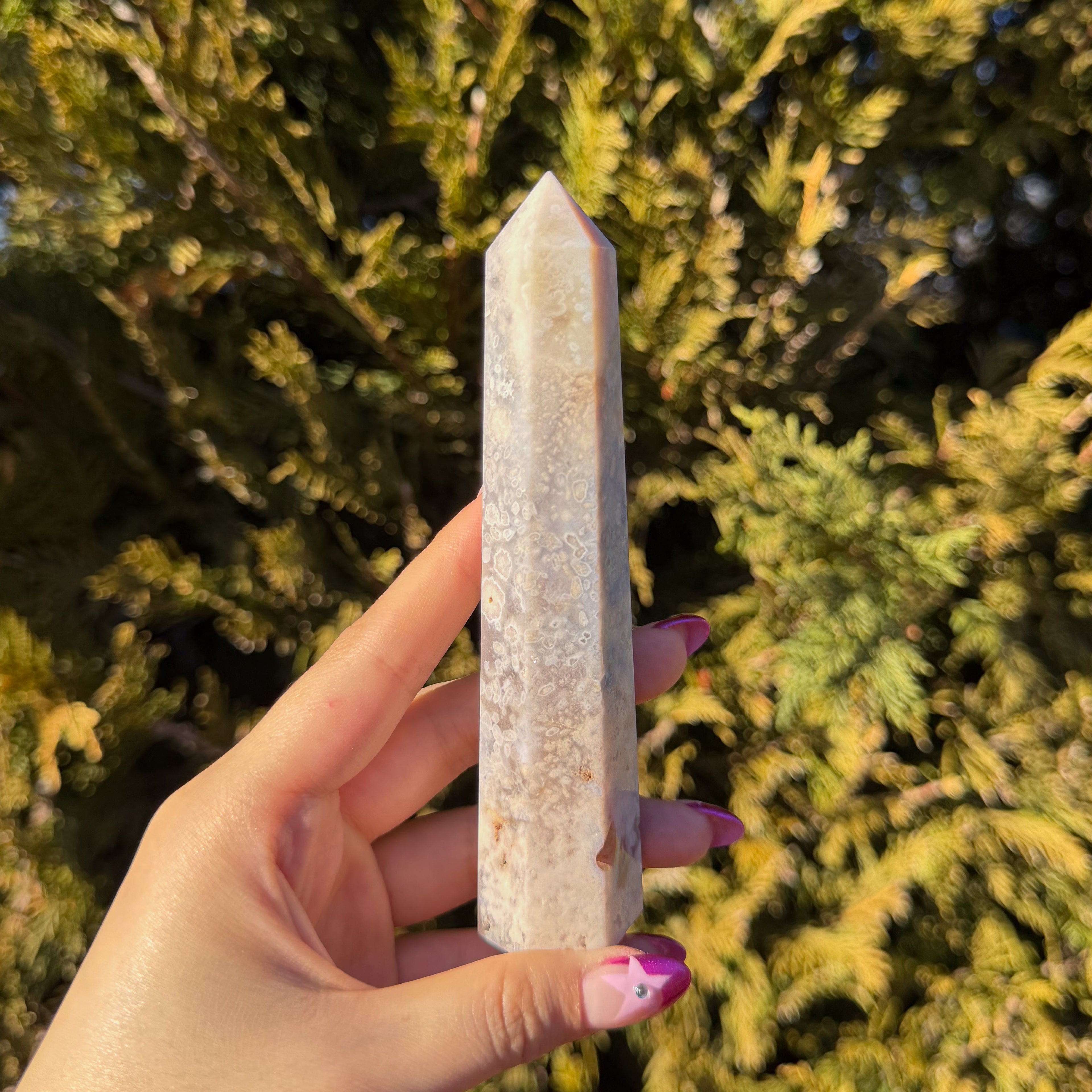 Flower Agate Tower J