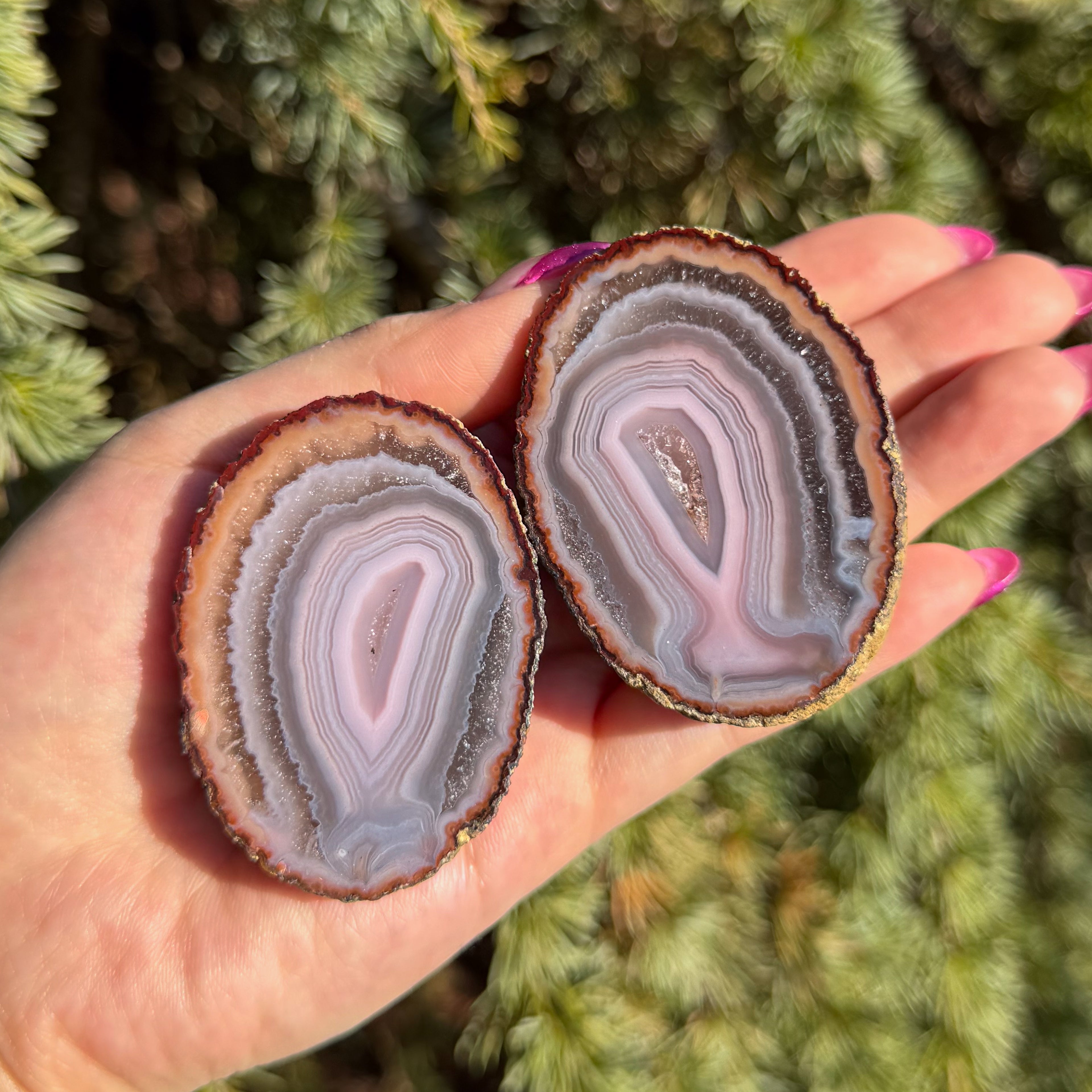 Zhanguo Agate Pair E