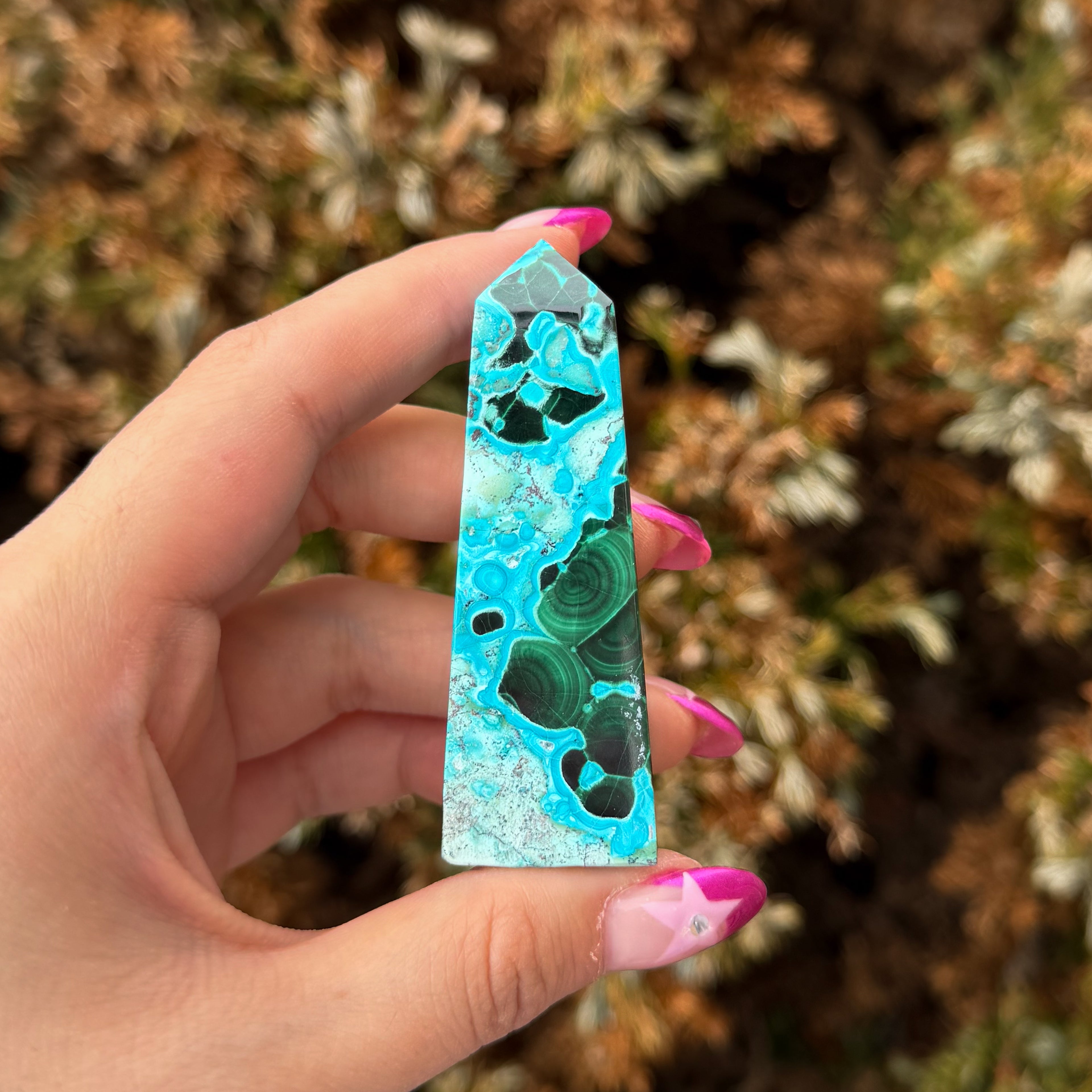 Malachite Chrysocolla Tower A (High Grade)