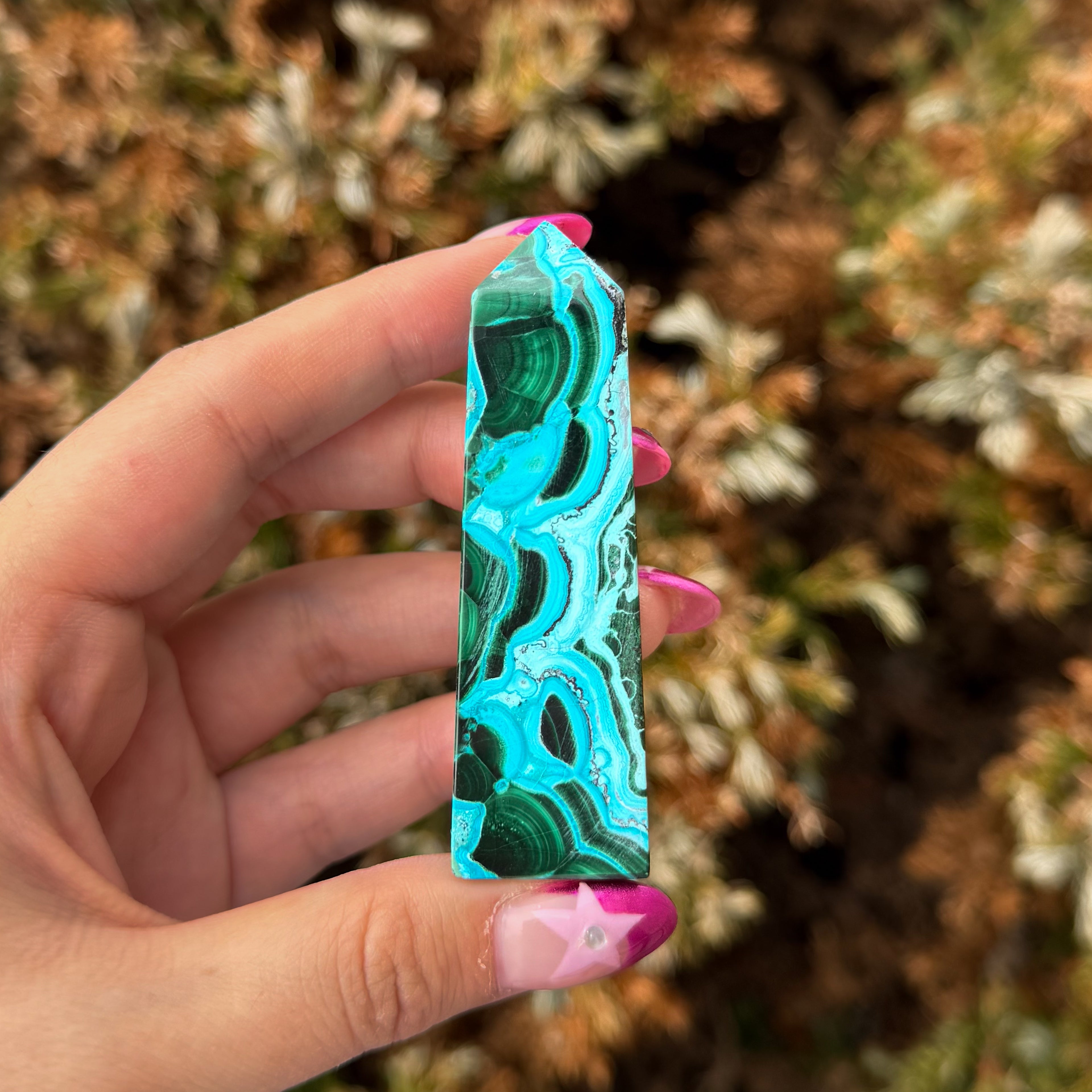 Malachite Chrysocolla Tower A (High Grade)