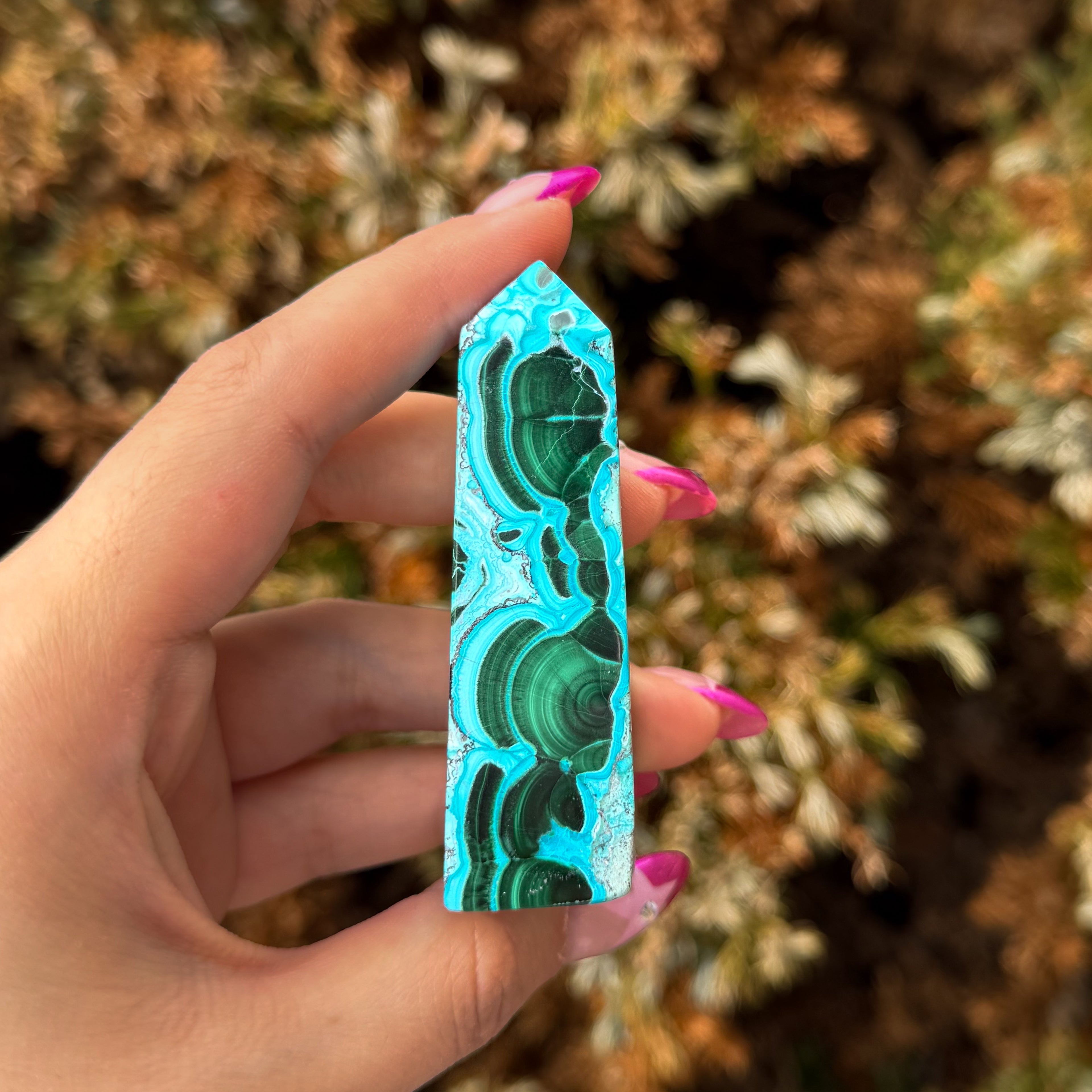 Malachite Chrysocolla Tower A (High Grade)