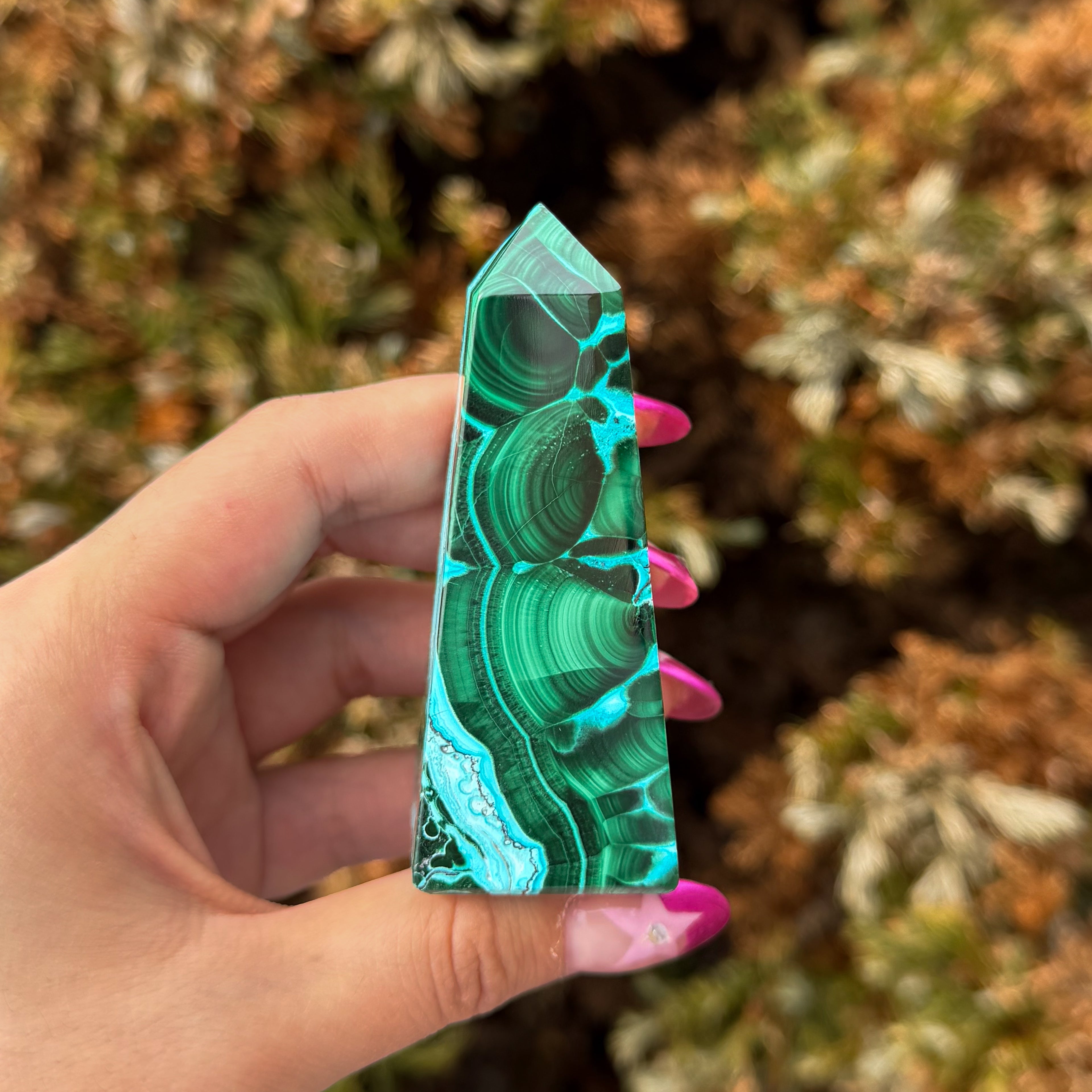 Malachite Chrysocolla Tower B (High Grade)