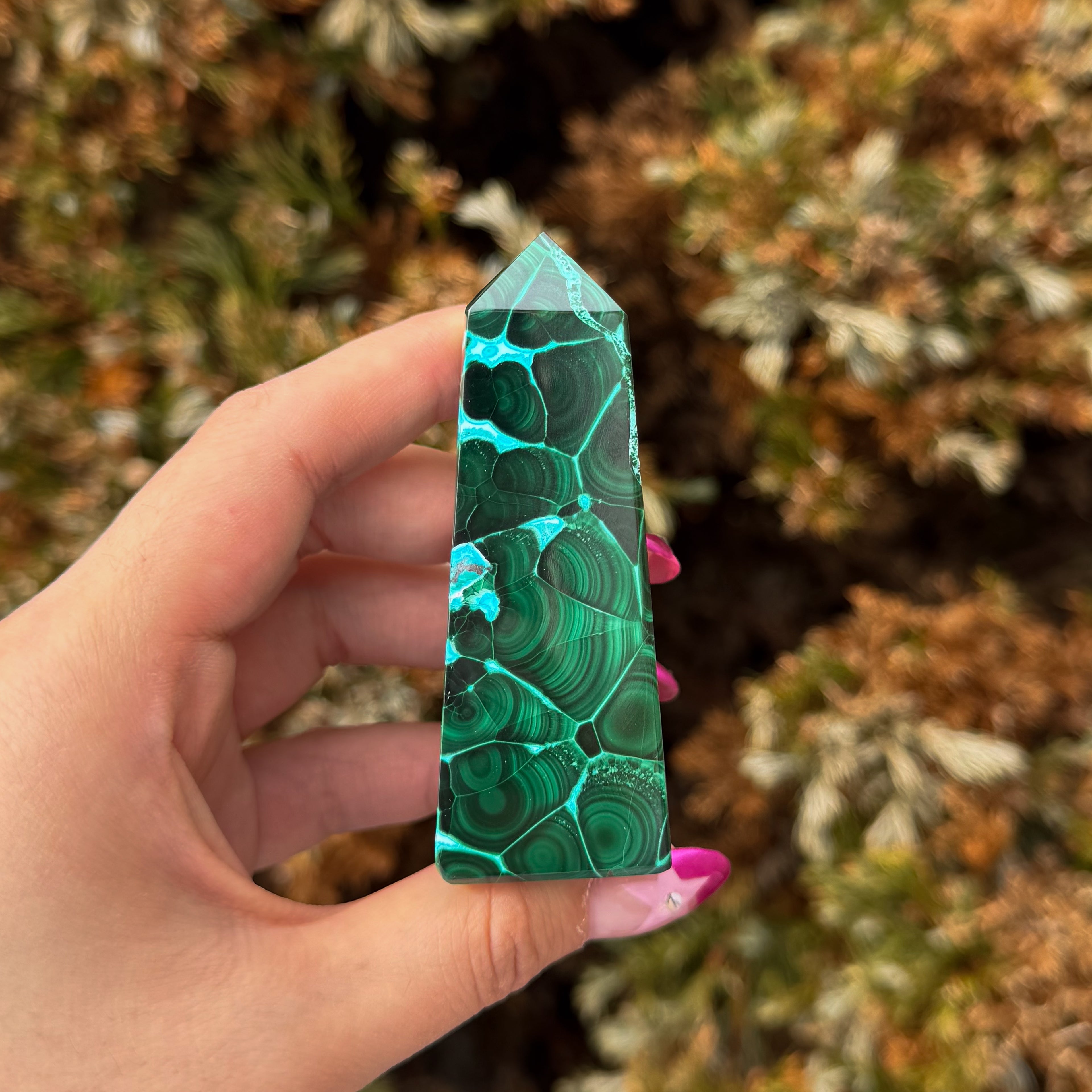 Malachite Chrysocolla Tower B (High Grade)
