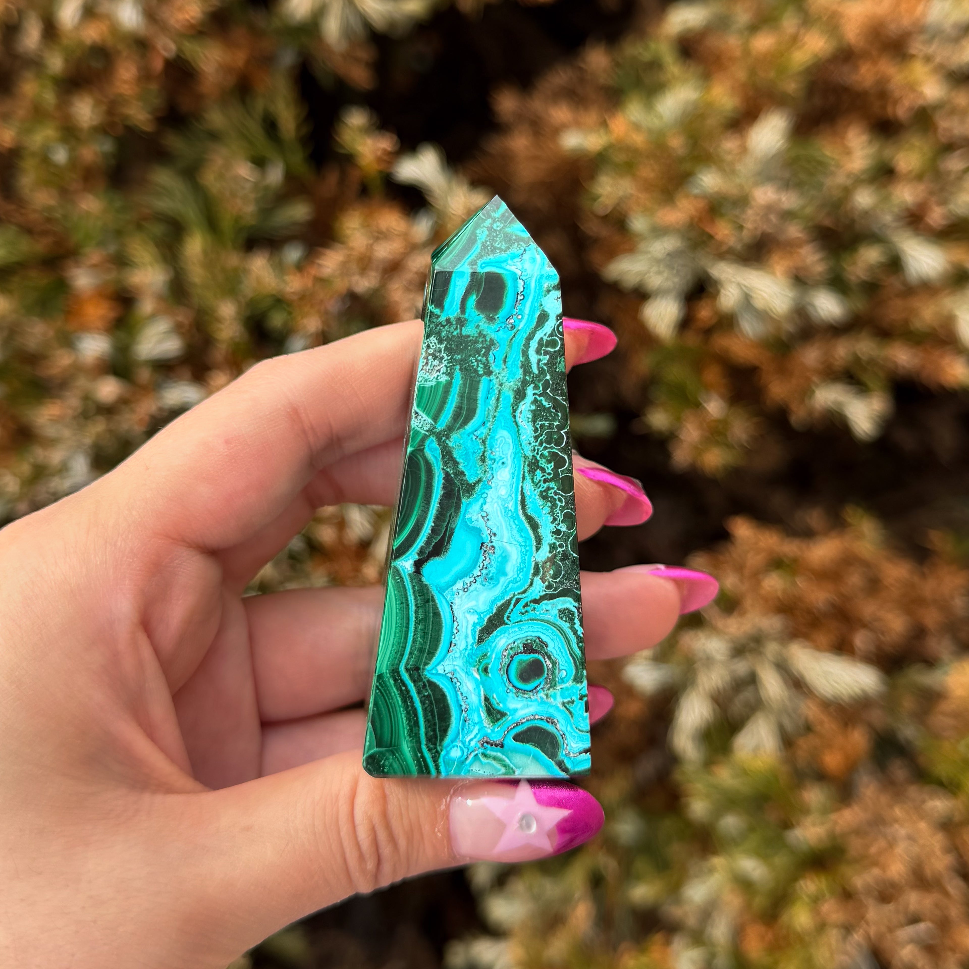 Malachite Chrysocolla Tower B (High Grade)