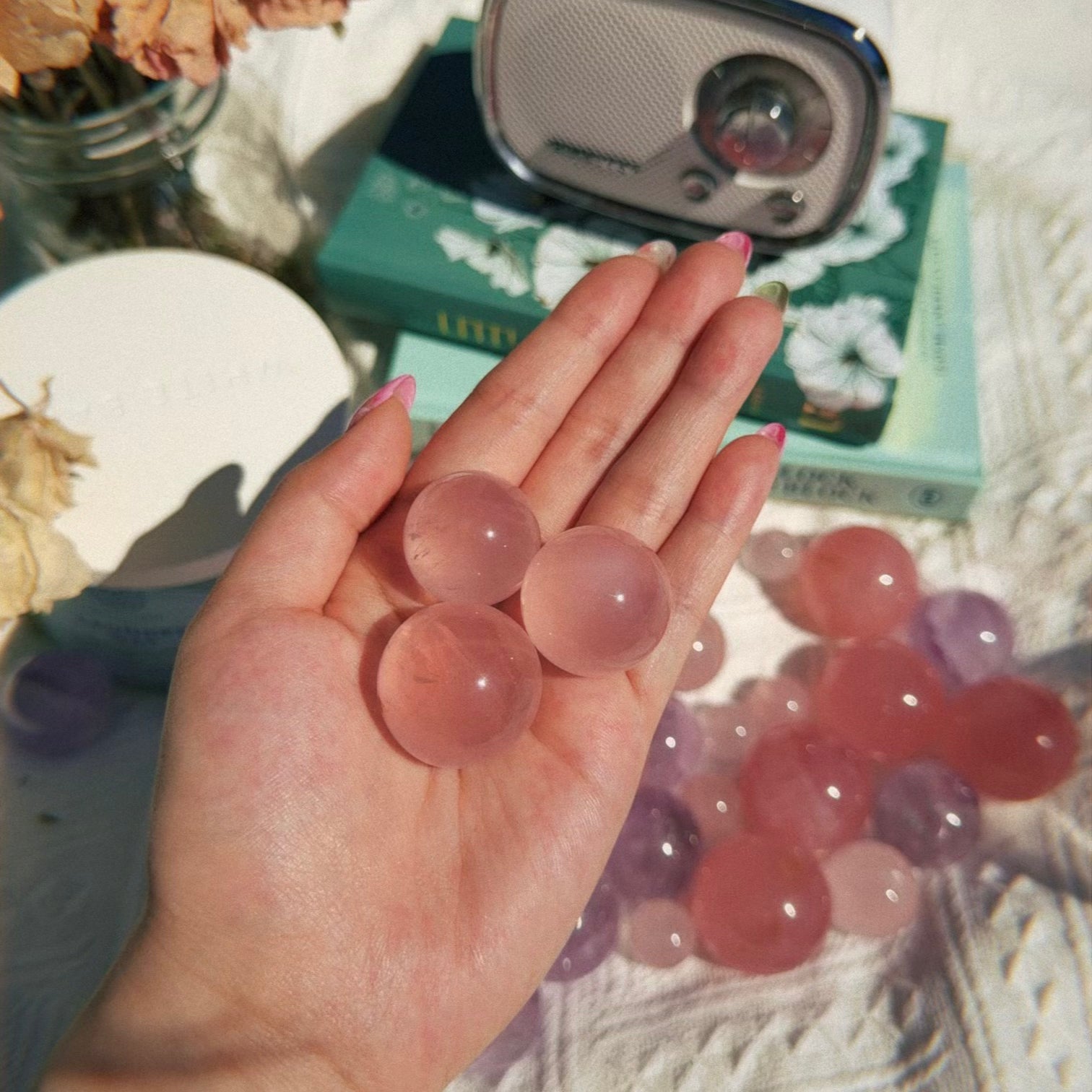 Mini Mozambique Star Rose Quartz (Intuitively Picked)