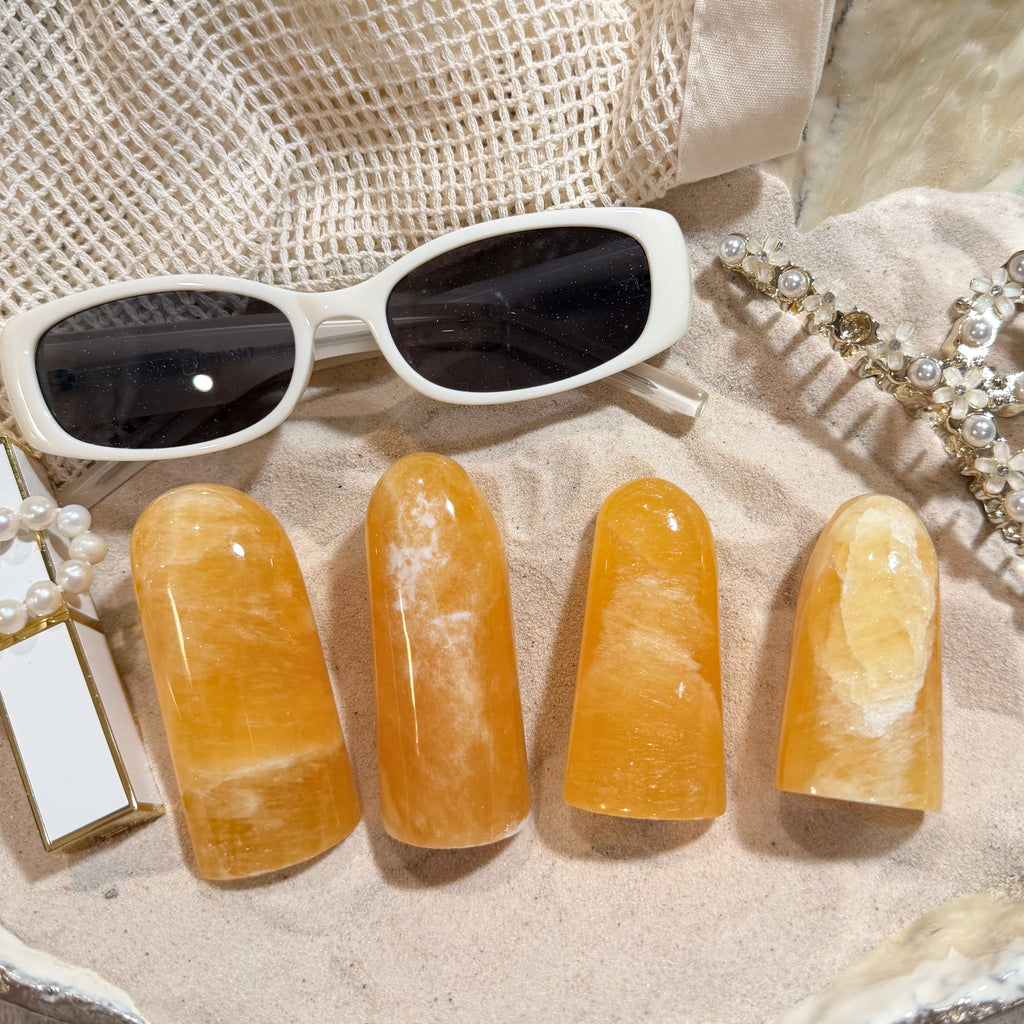 Honey Calcite Free Form (Choose Your Own)