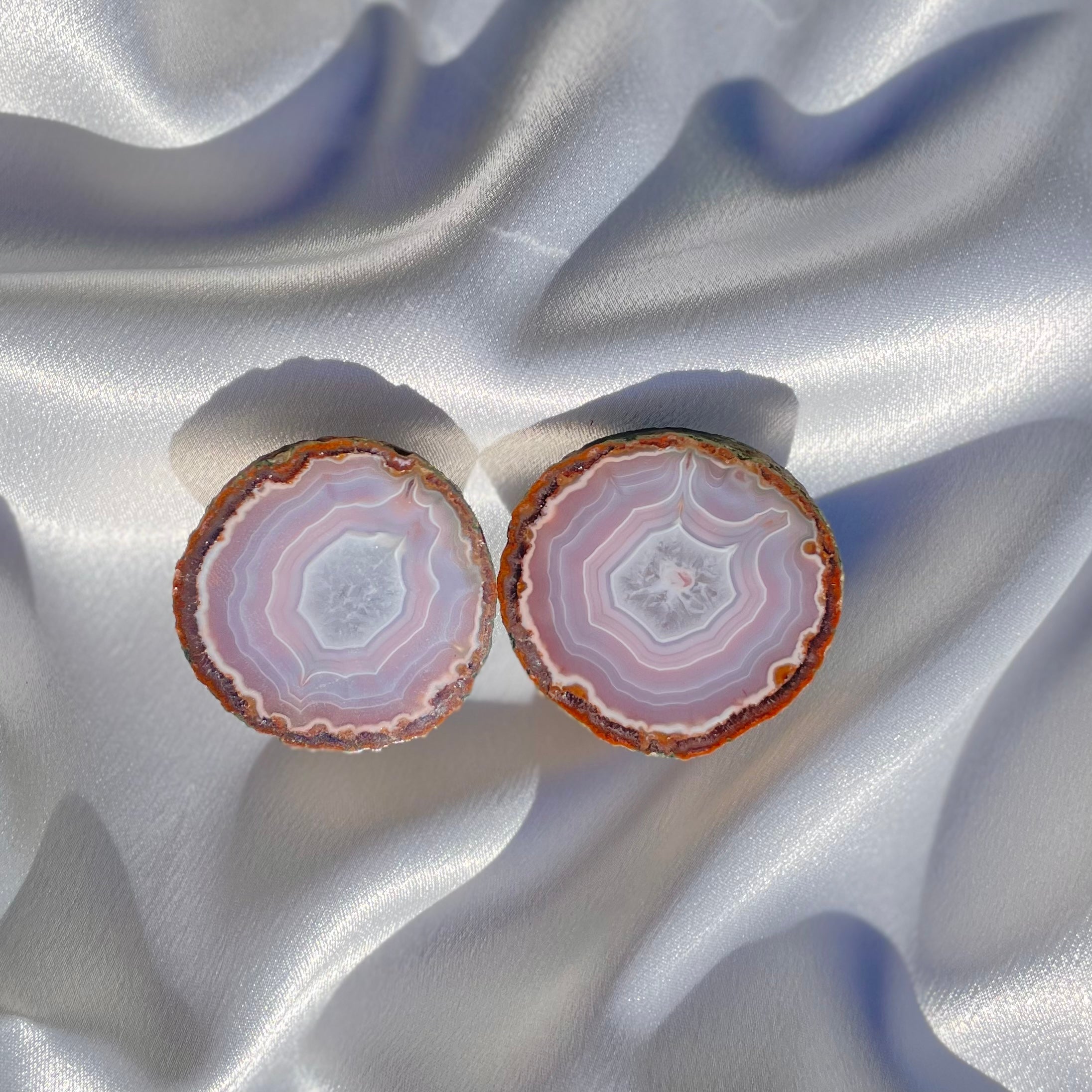 Zhanguo Agate Pair A