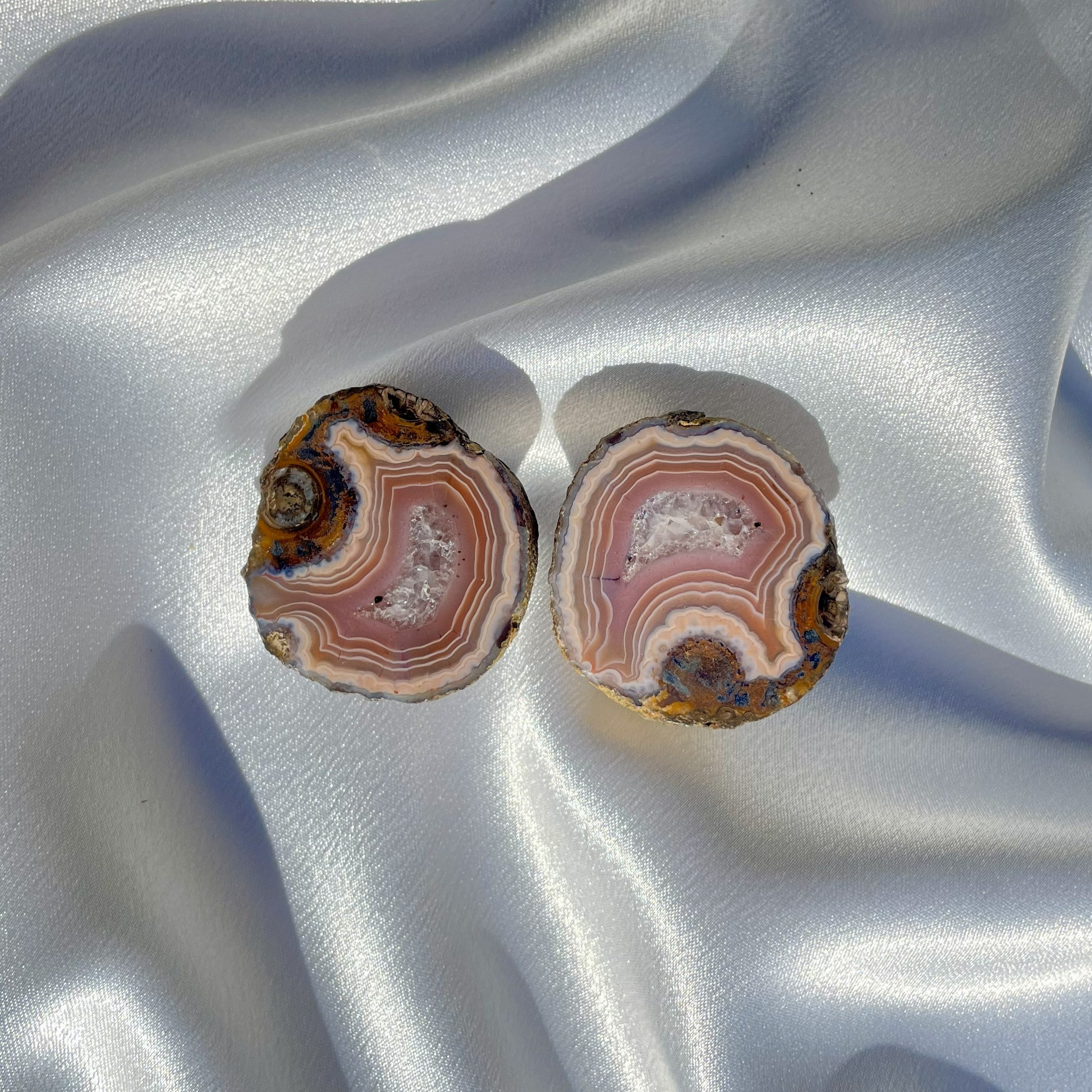 Zhanguo Agate Pair B