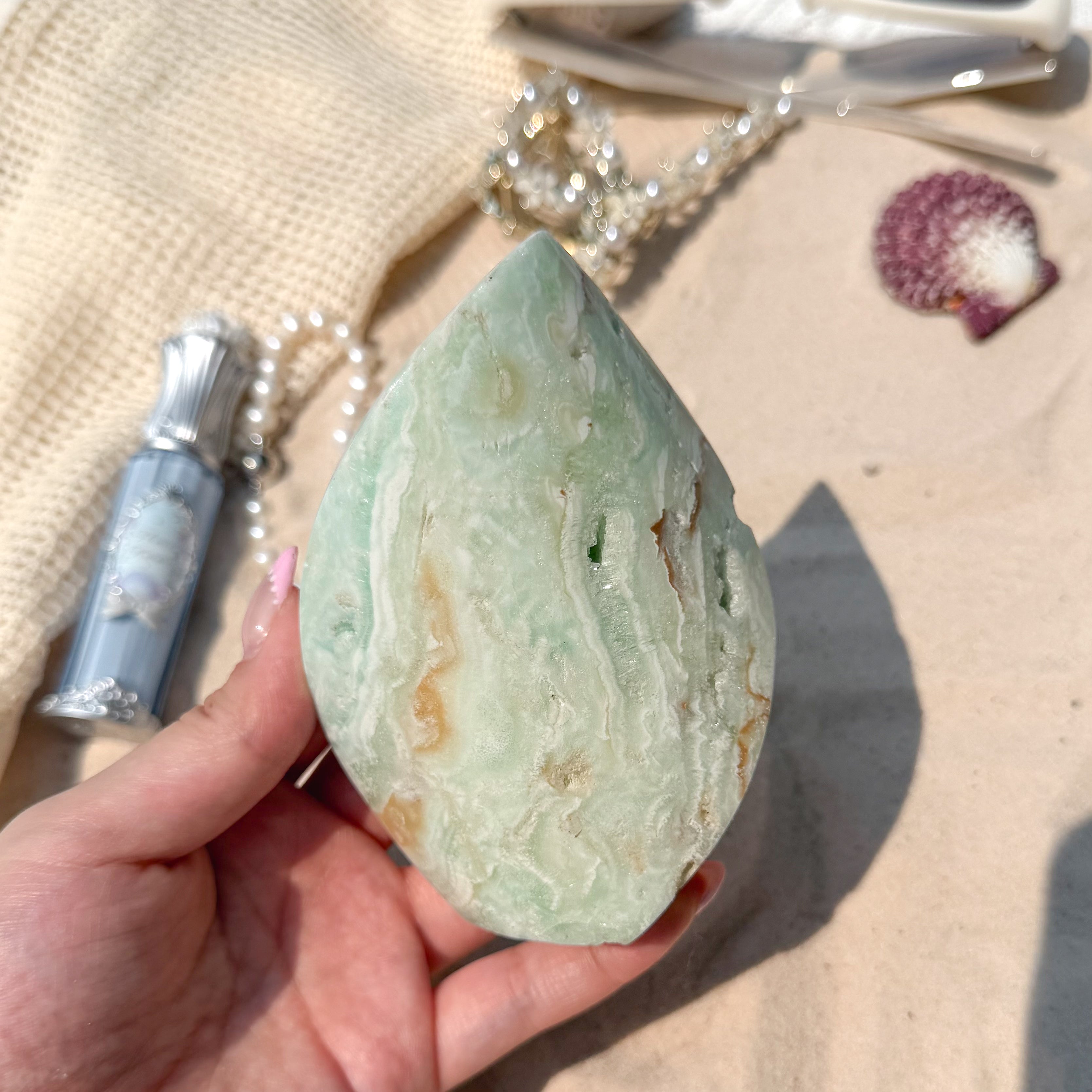 Caribbean Calcite Flame (Choose Your Own)