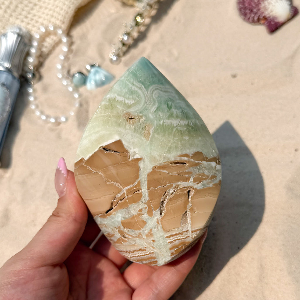 Caribbean Calcite Flame (Choose Your Own)