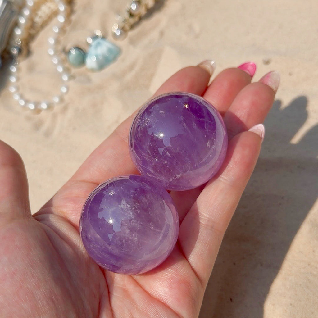 HQ Rainbow Amethyst Gusher/Sphere- (Choose Your Own)