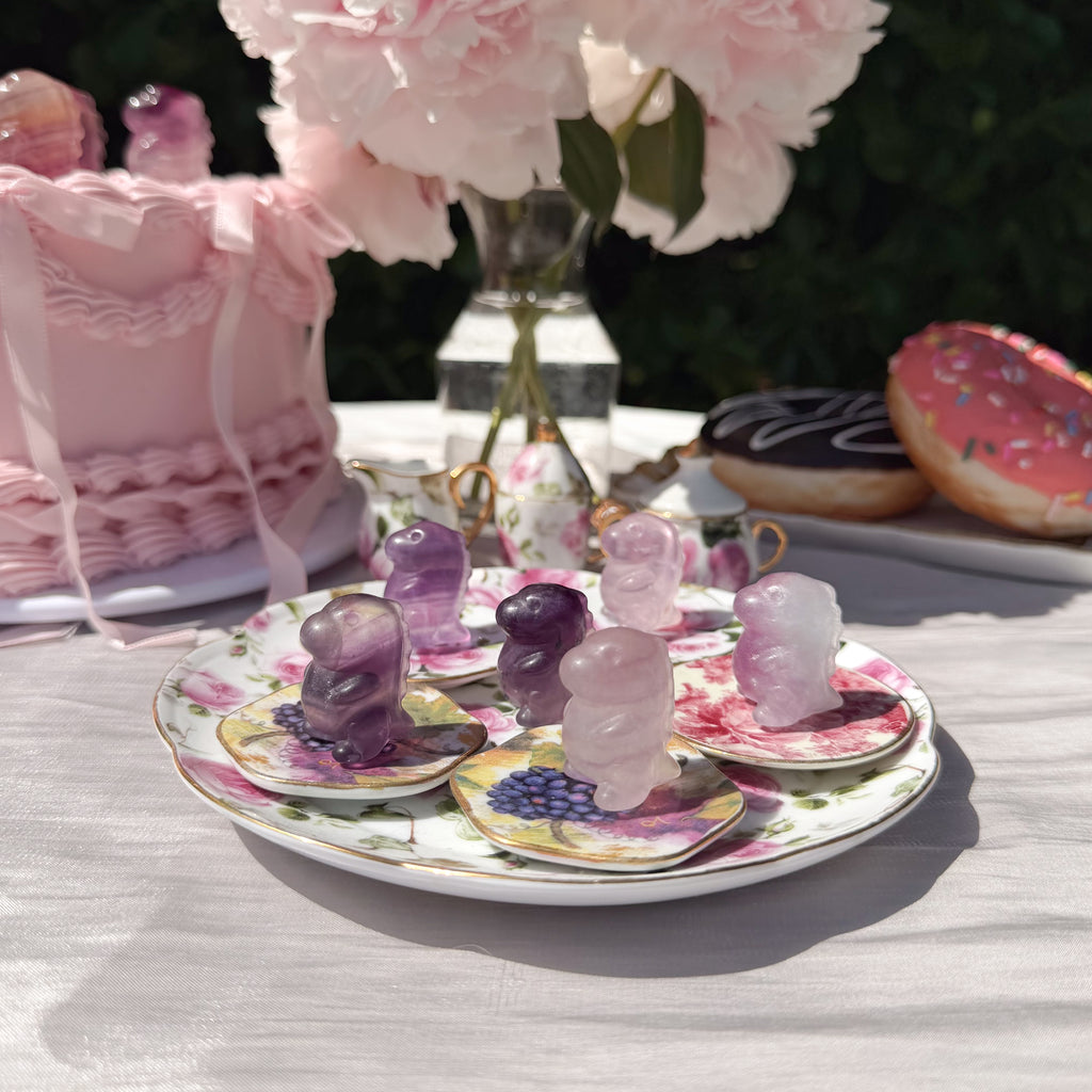 Mini Fluorite Chubby Dinos SET A (Choose Your Own)