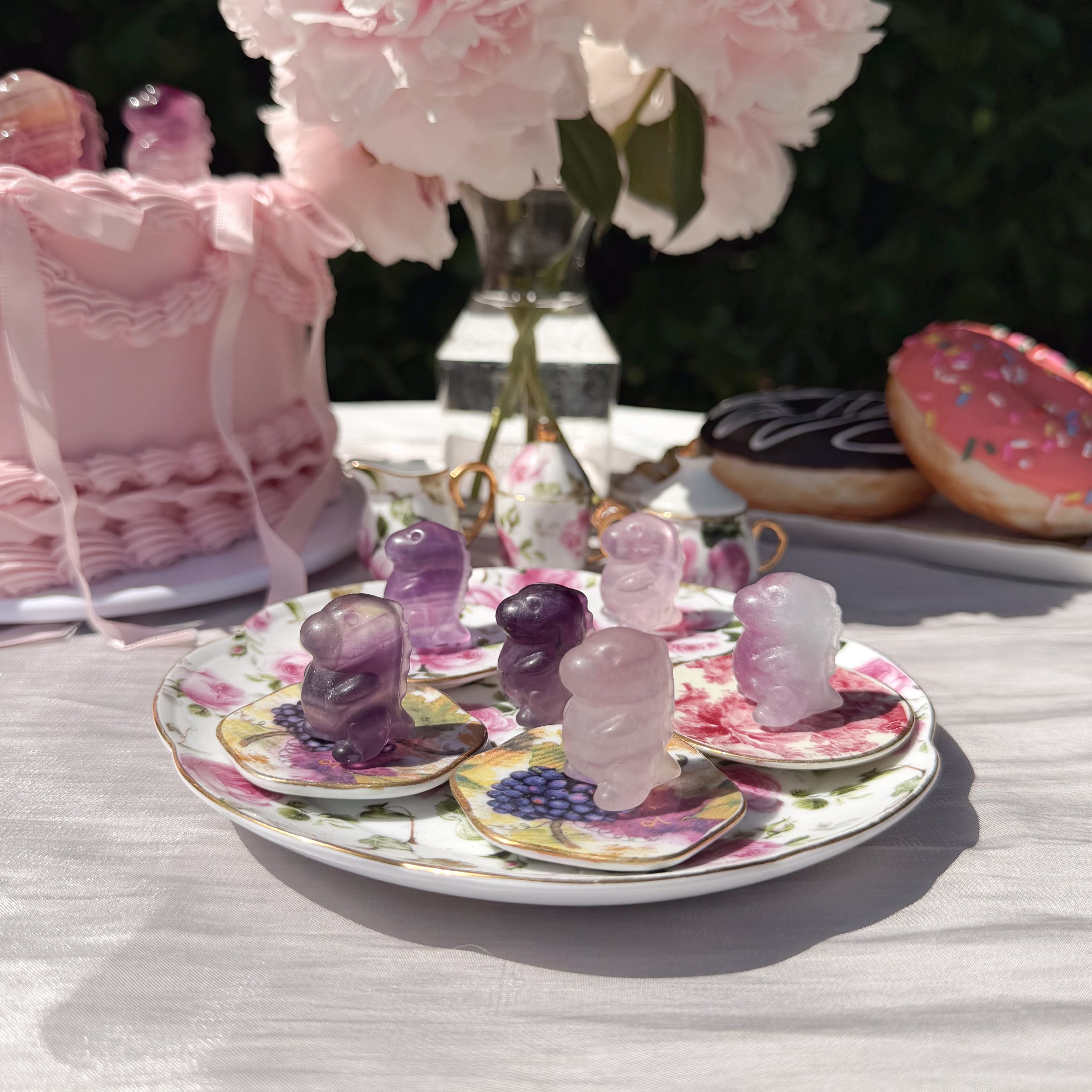 Mini Fluorite Chubby Dinos SET A (Choose Your Own)