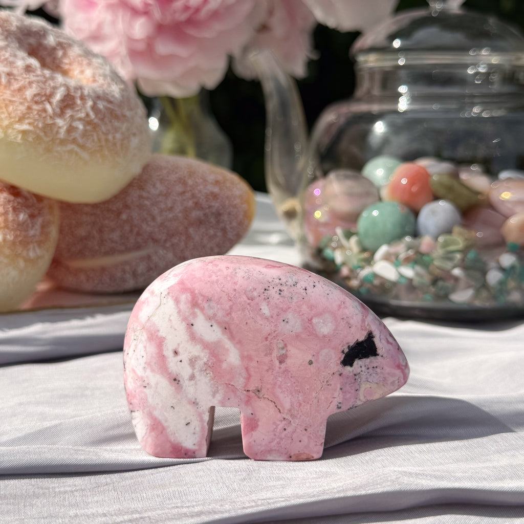 Rhodonite Bear (Choose Your Own)