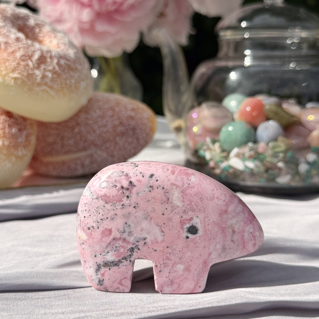 Rhodonite Bear (Choose Your Own)