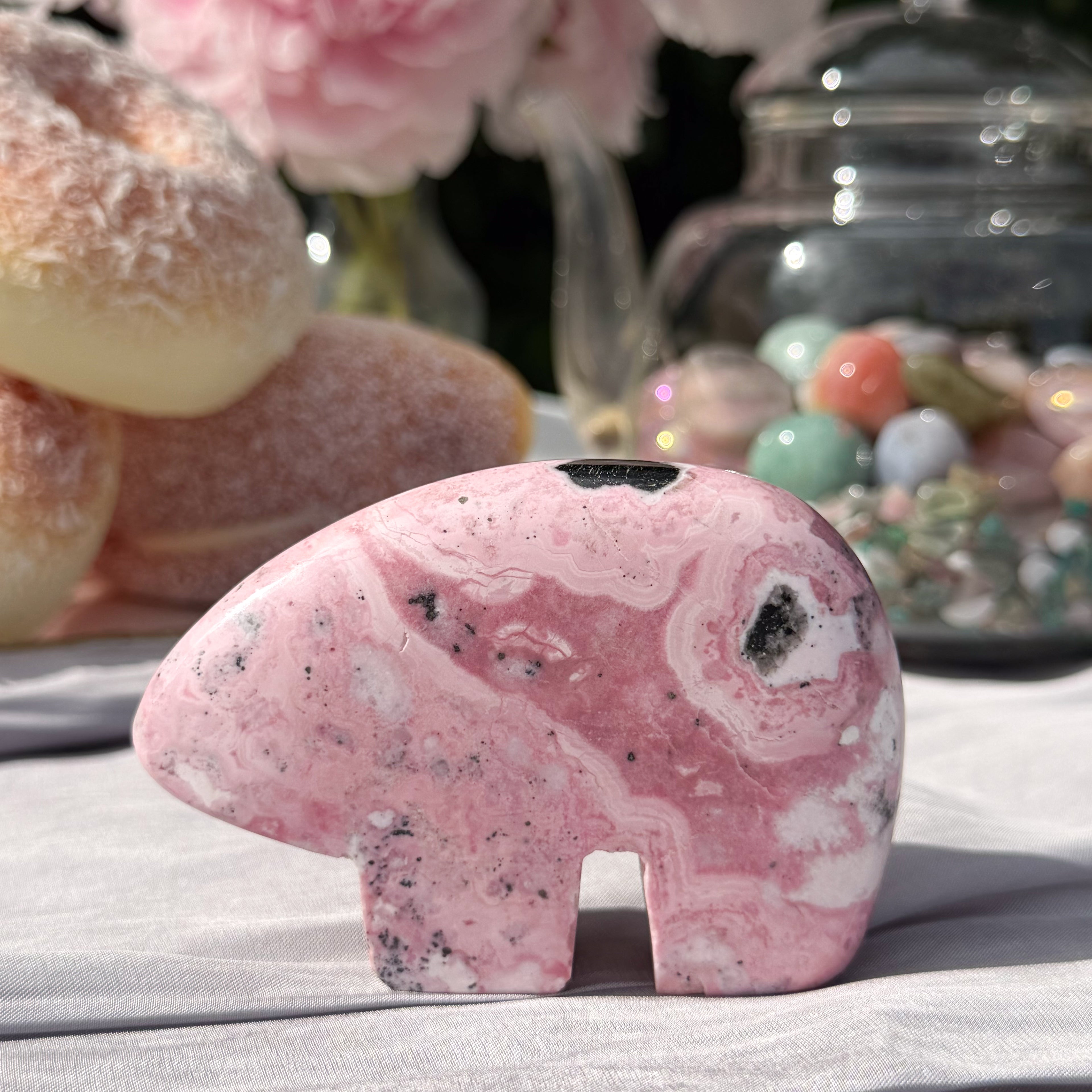 Rhodonite Bear (Choose Your Own)