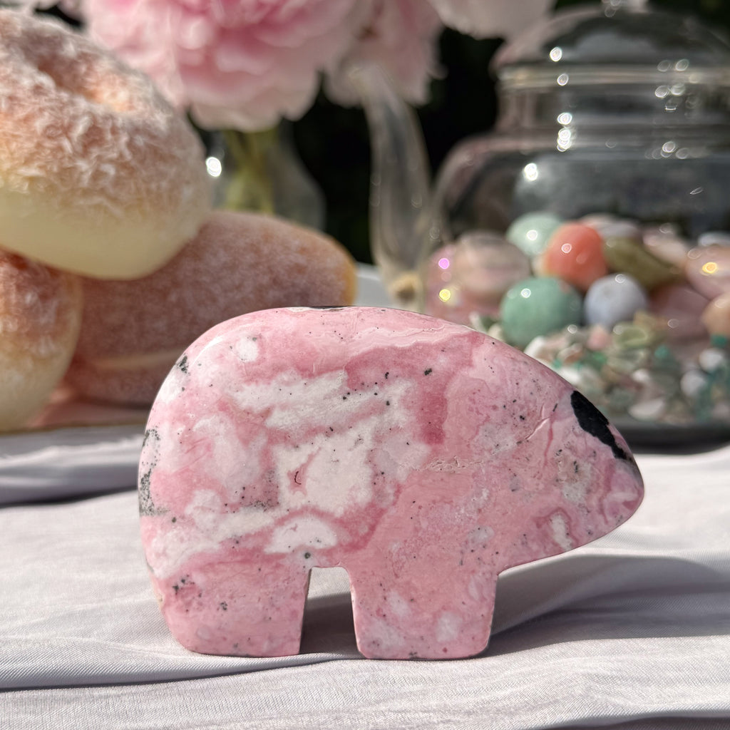 Rhodonite Bear (Choose Your Own)