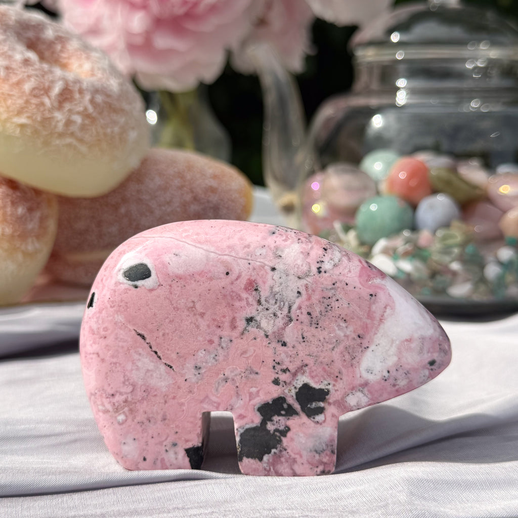 Rhodonite Bear (Choose Your Own)