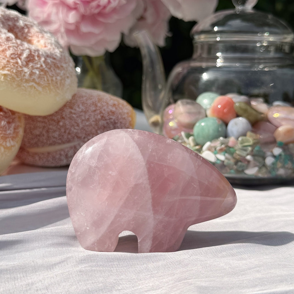 Rose Quartz Bear (Choose Your Own)