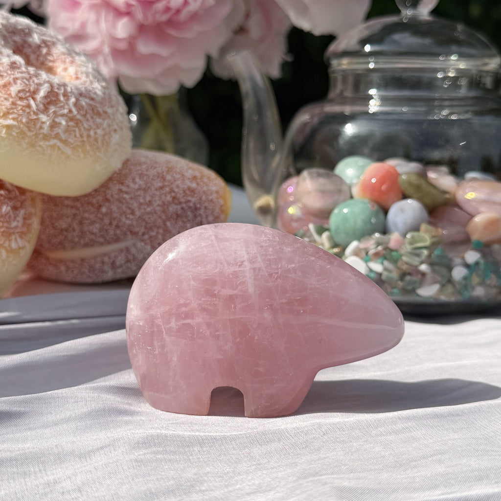 Rose Quartz Bear (Choose Your Own)
