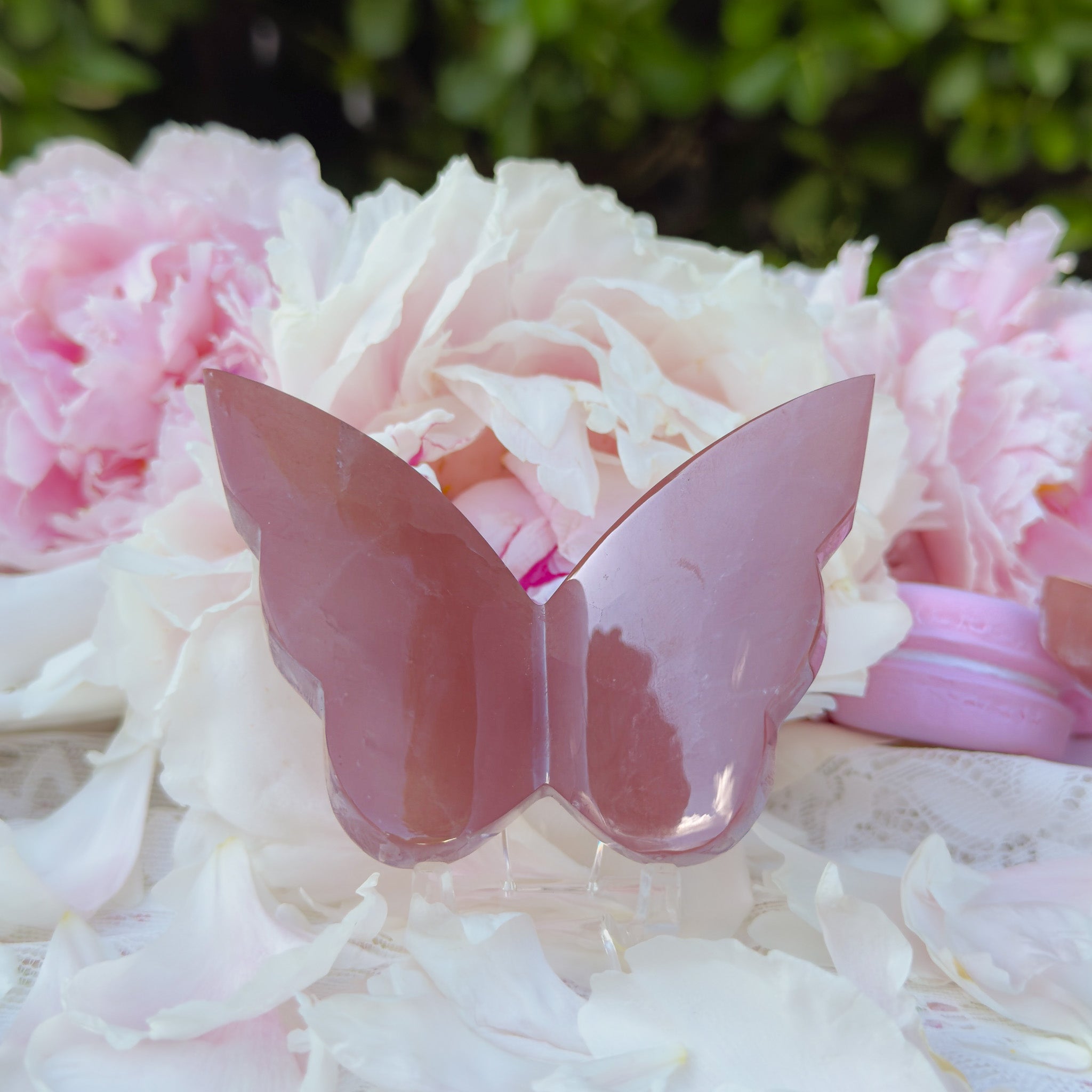 Rose Calcite Butterfly (Choose Your Own)