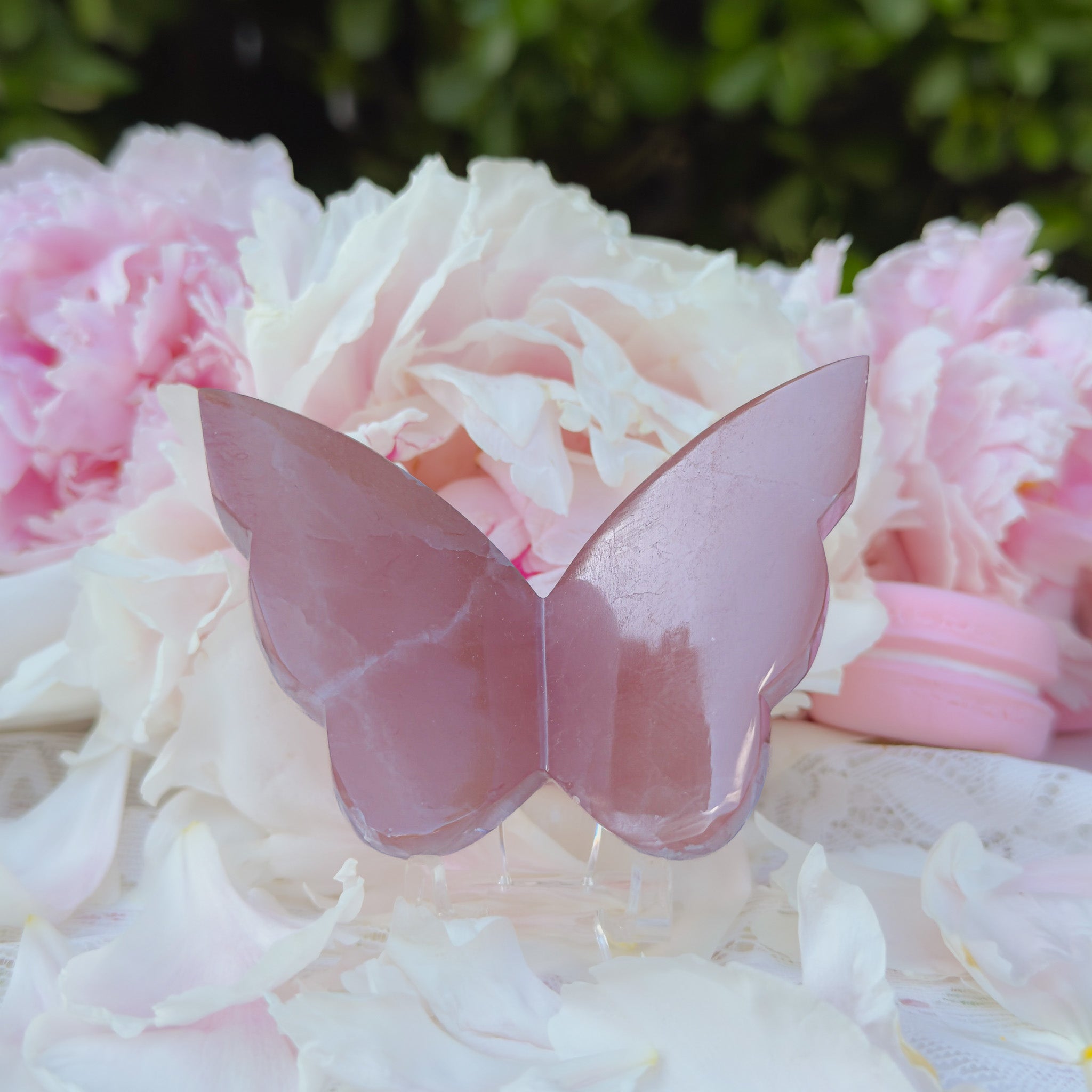 Rose Calcite Butterfly (Choose Your Own)