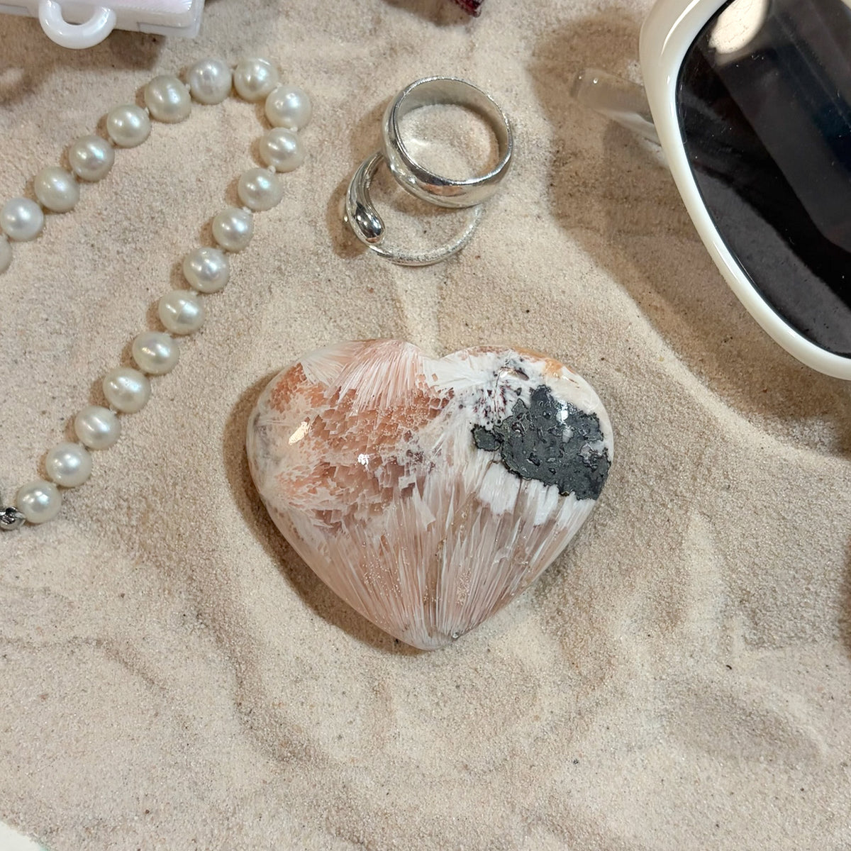 Scolecite Hearts (Choose Your Own)