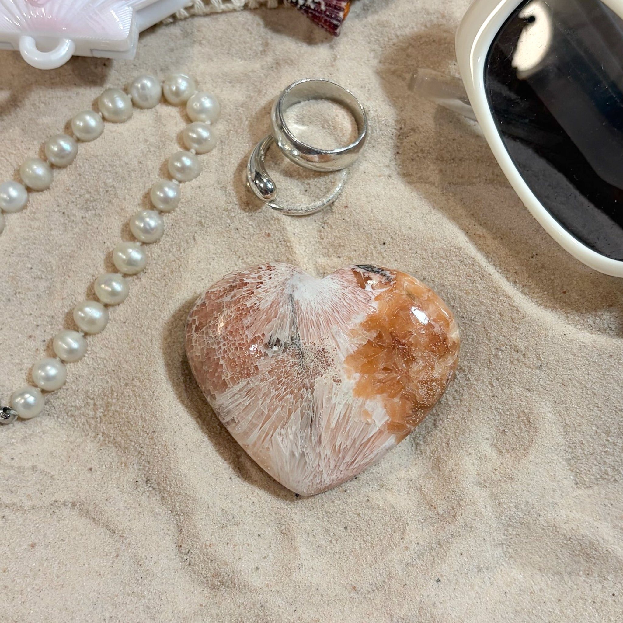 Scolecite Hearts (Choose Your Own)