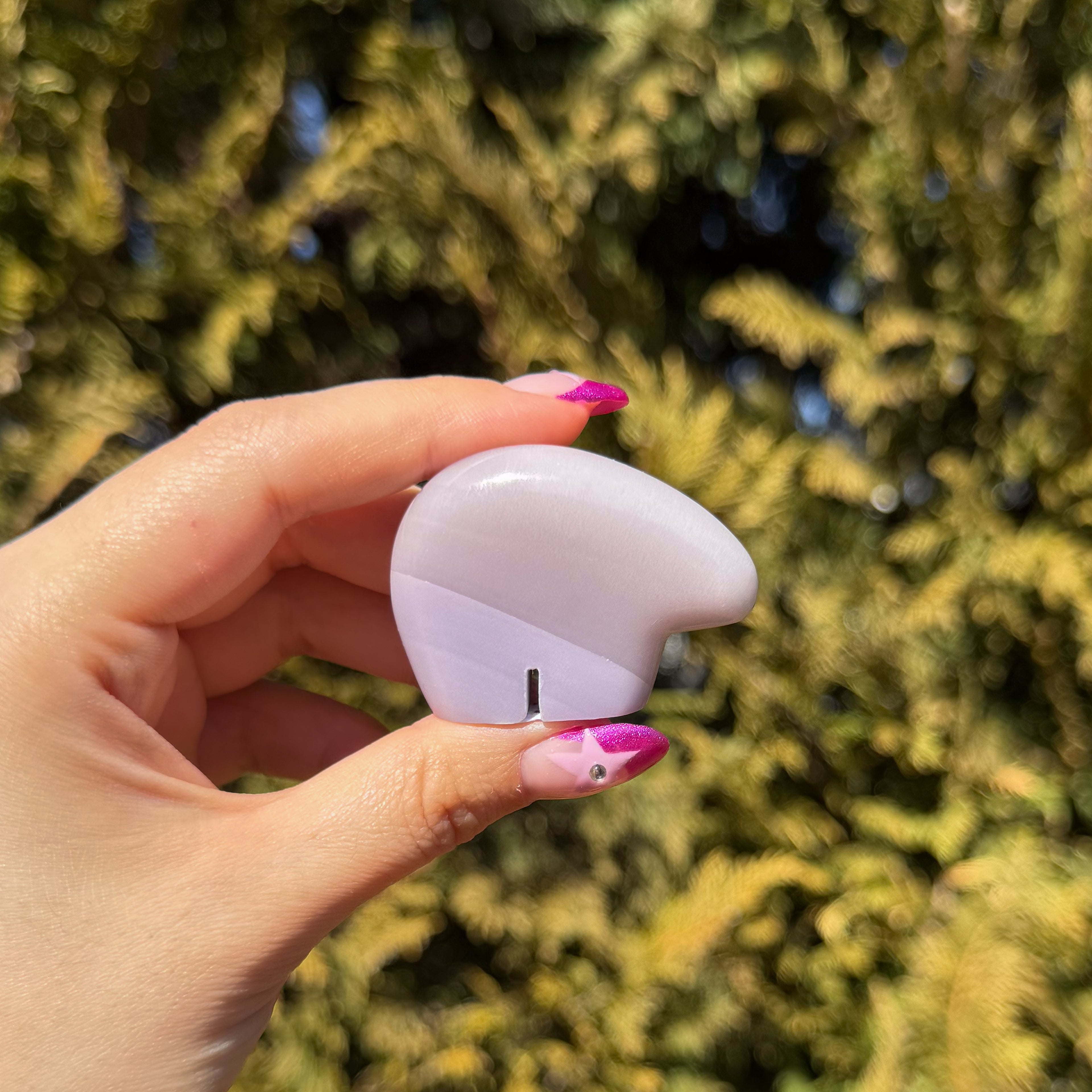 Lavender Fluorite Bear C