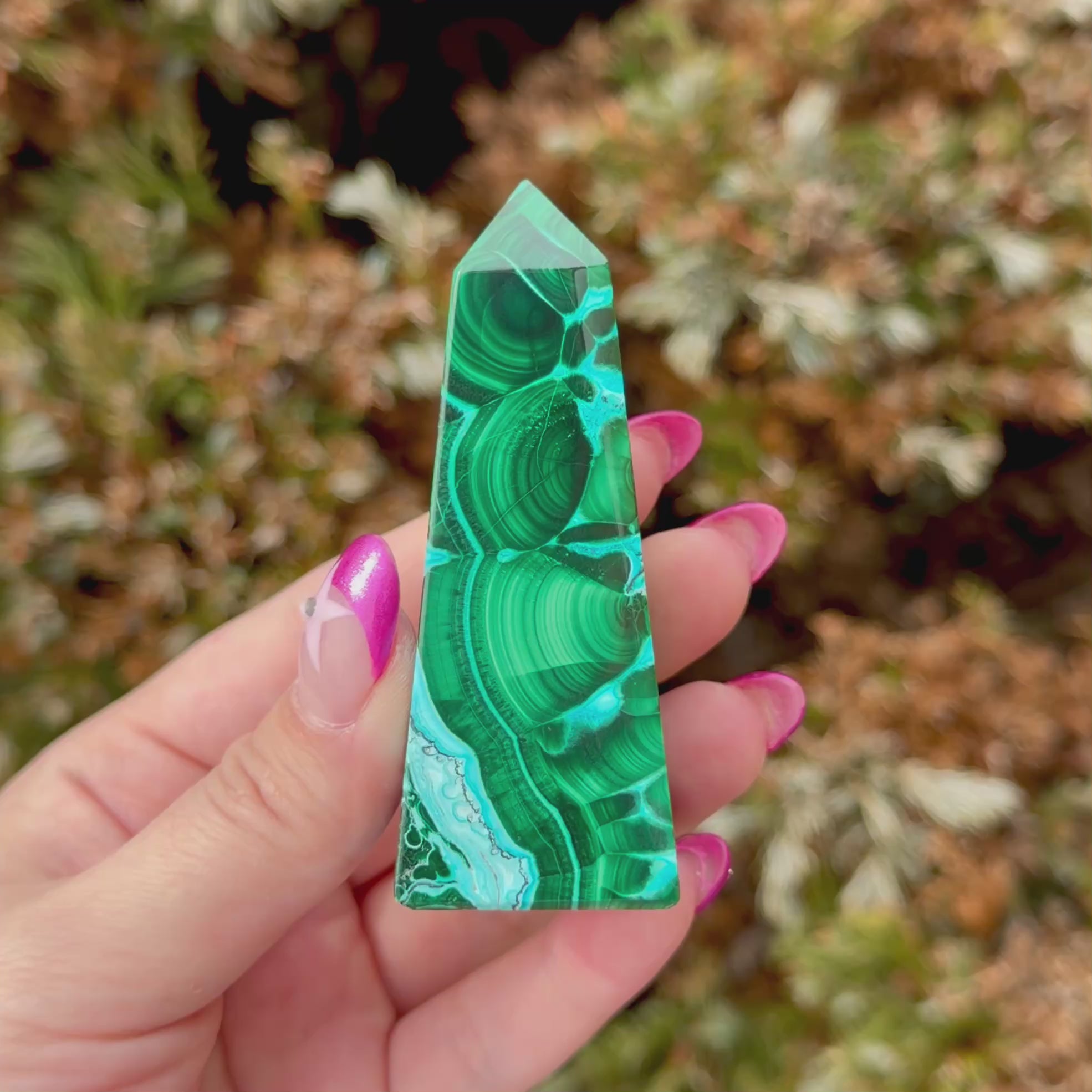 Malachite Chrysocolla Tower B (High Grade)