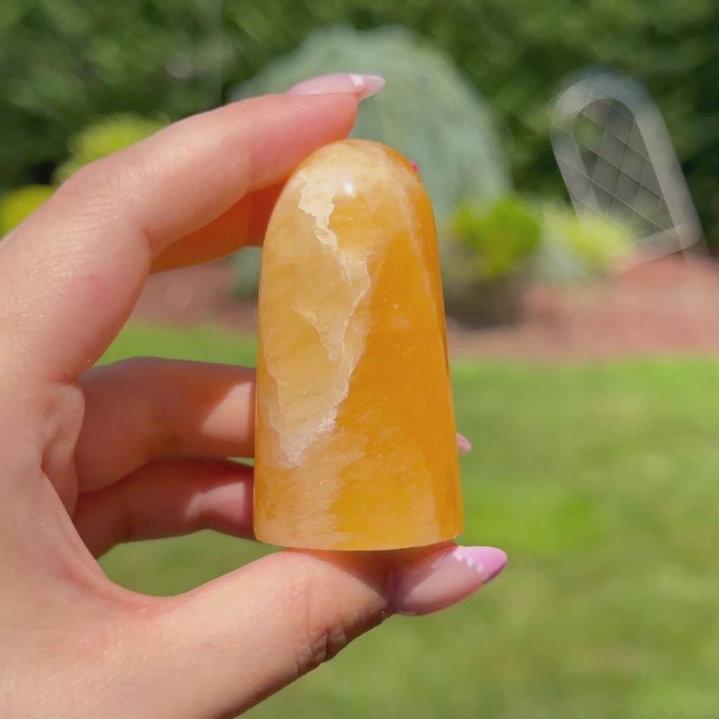 Honey Calcite Free Form (Choose Your Own)