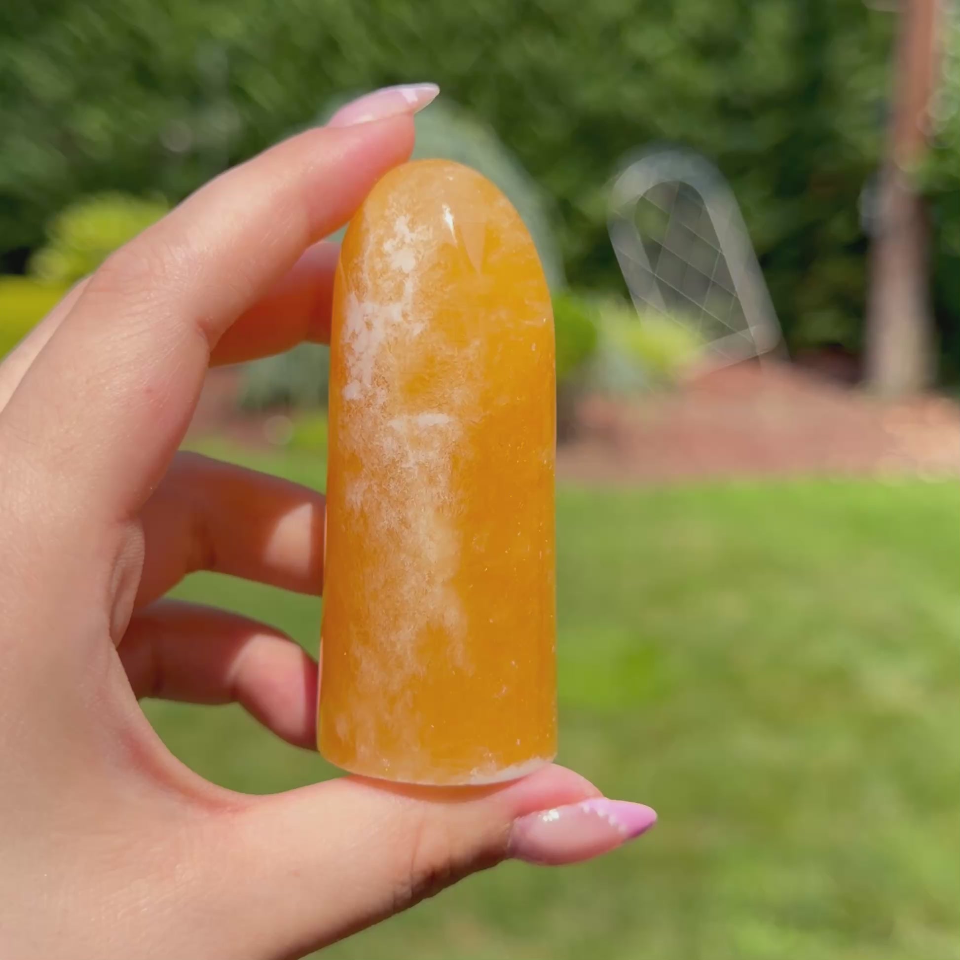 Honey Calcite Free Form (Choose Your Own)