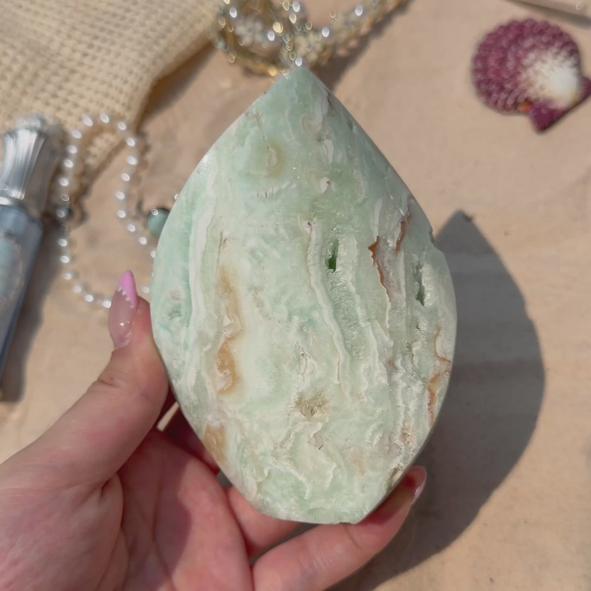 Caribbean Calcite Flame (Choose Your Own)