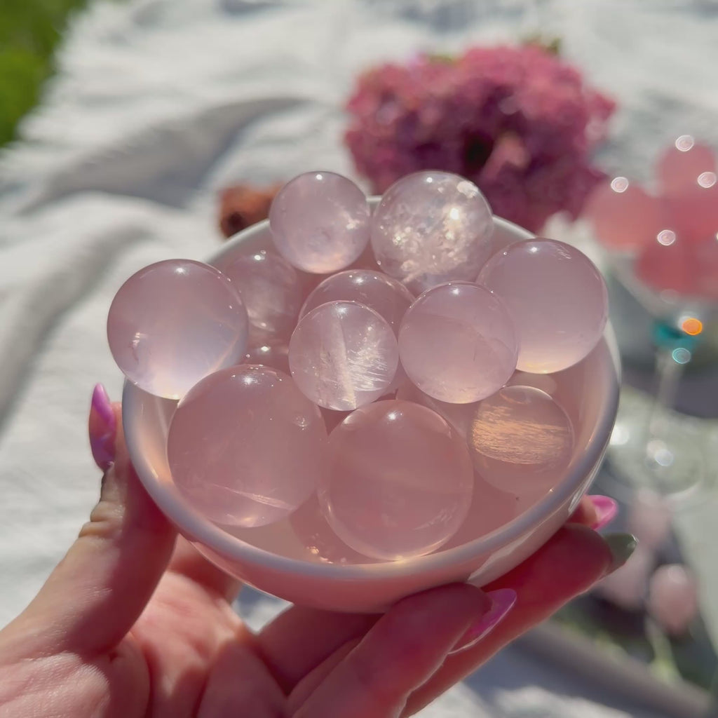 Mini Mozambique Star Rose Quartz (Intuitively Picked)