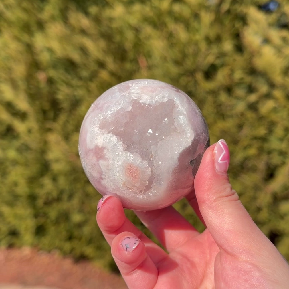 Pink Amethyst Sphere A
