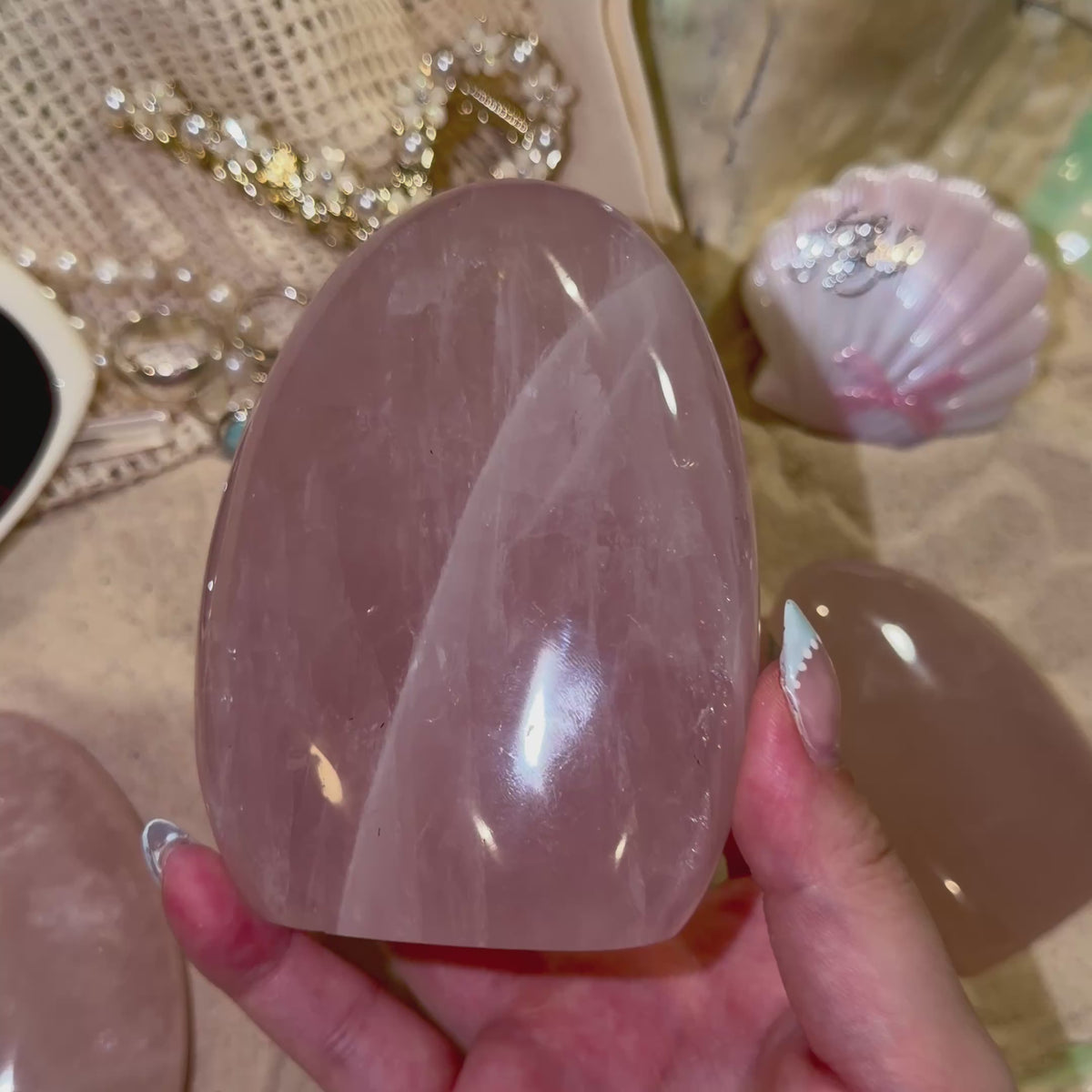 Star Rose Quartz Free Forms- Choose Your Own