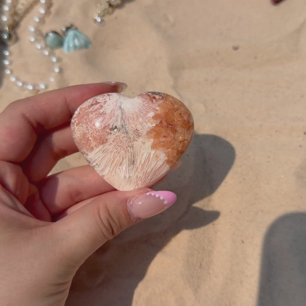 Scolecite Hearts (Choose Your Own)