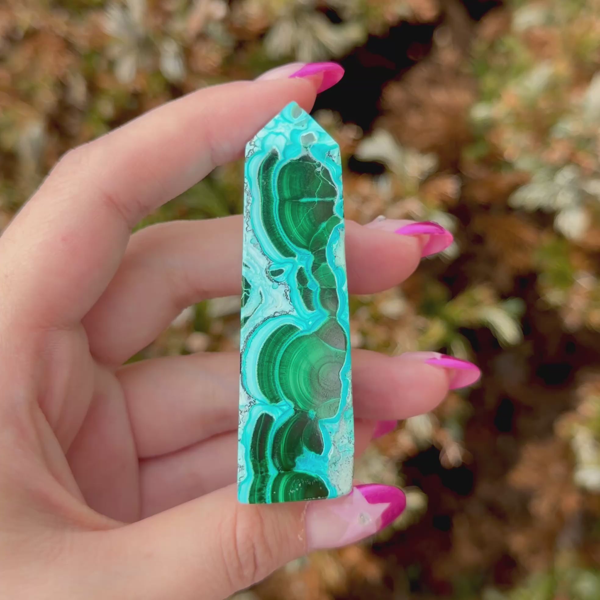 Malachite Chrysocolla Tower A (High Grade)