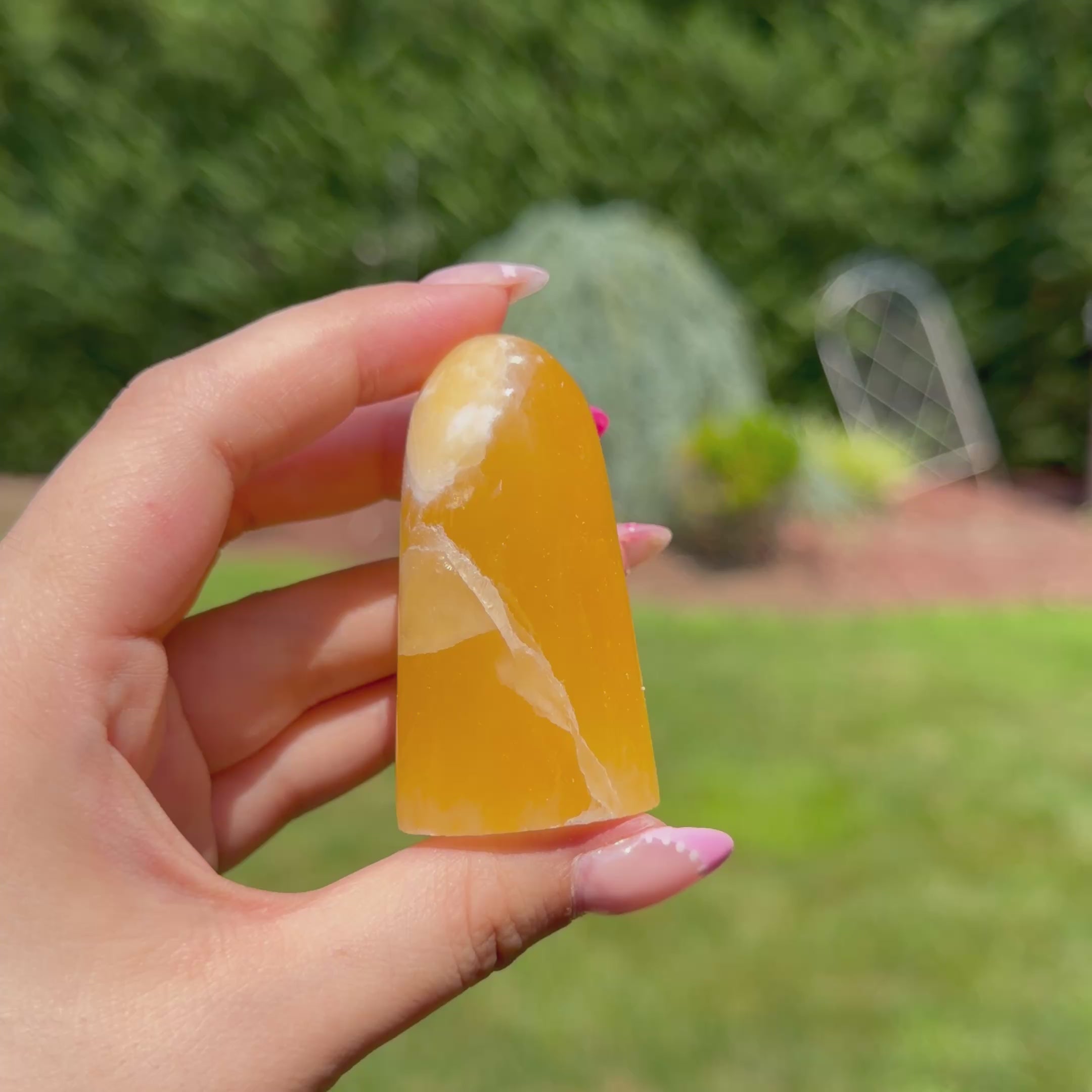 Honey Calcite Free Form (Choose Your Own)