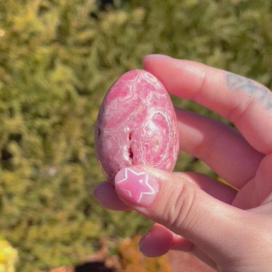 HQ Rhodochrosite Egg B
