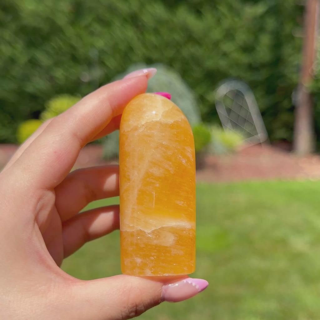 Honey Calcite Free Form (Choose Your Own)