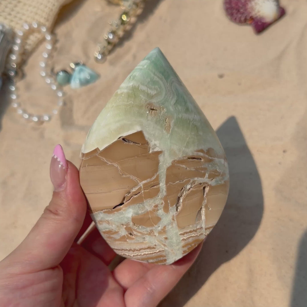 Caribbean Calcite Flame (Choose Your Own)