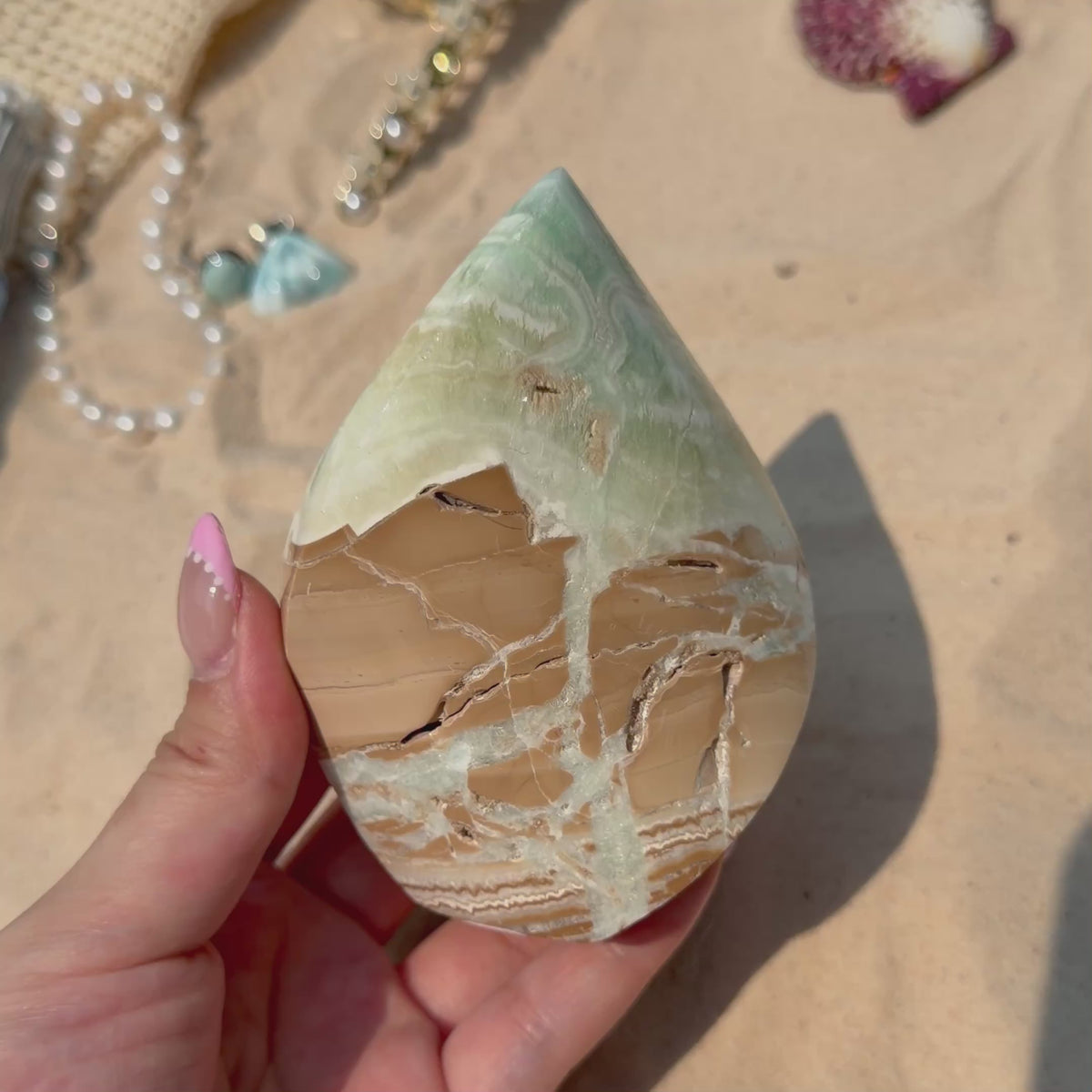 Caribbean Calcite Flame (Choose Your Own)