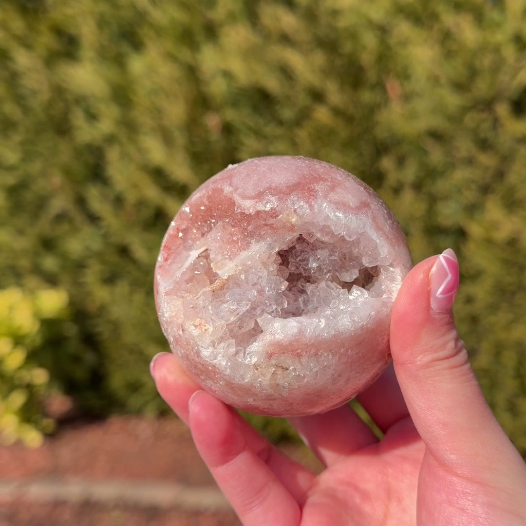 Pink Amethyst Sphere C